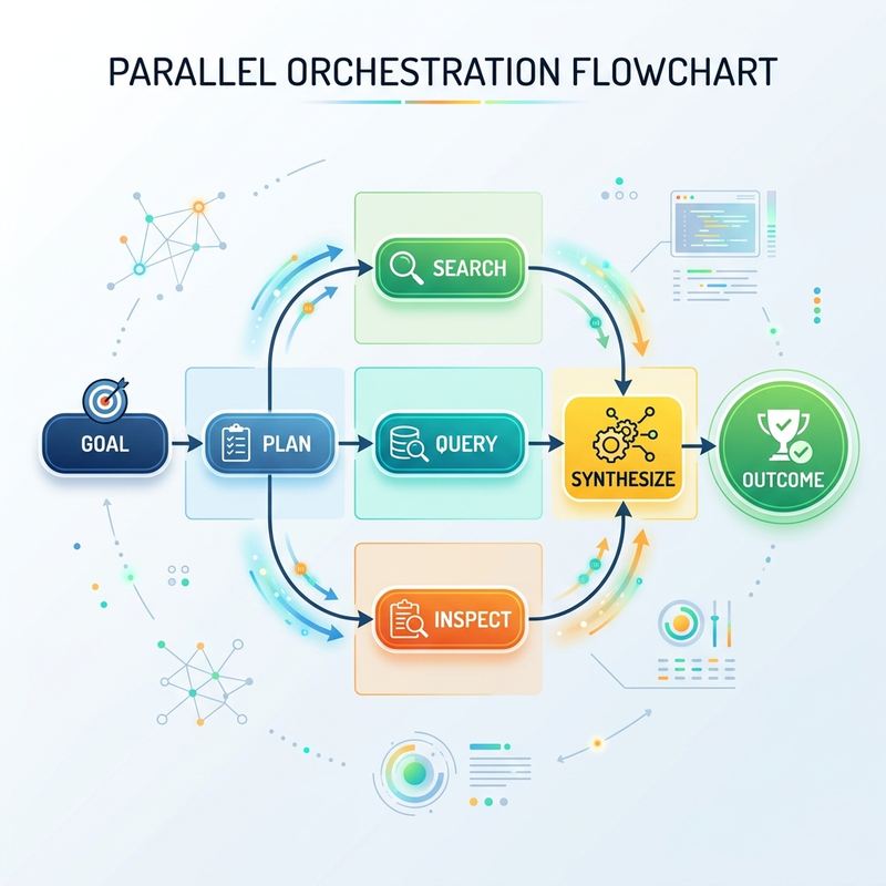 Parallel Orchestration Flowchart
