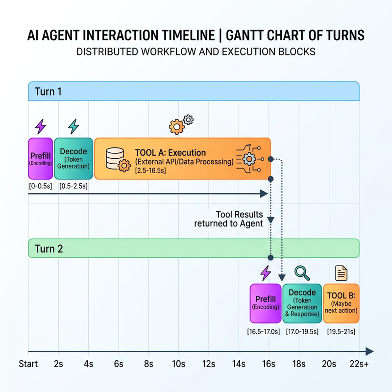 Distributed Timeline of an Agentic Task