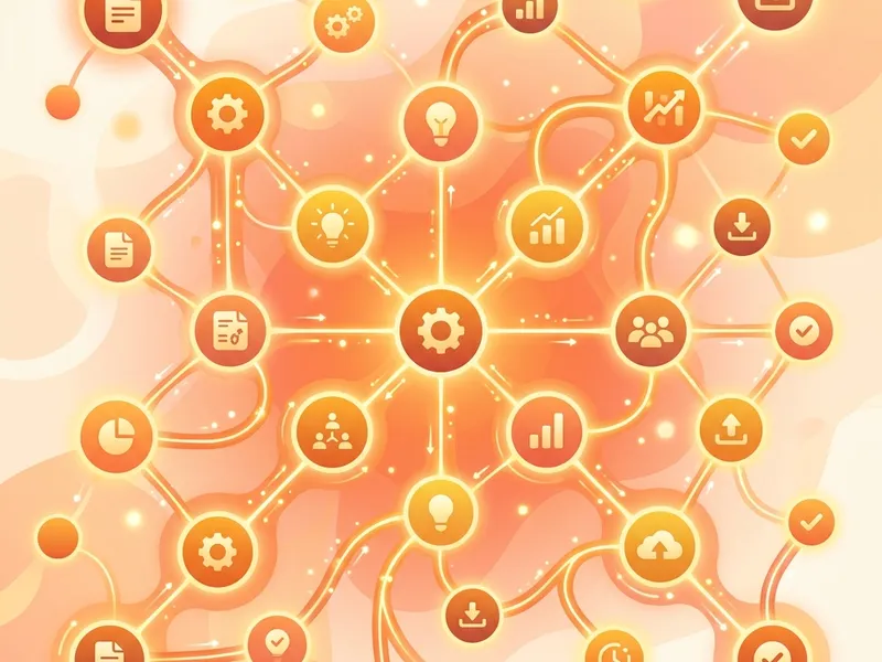 Abstract illustration of nodes and edges