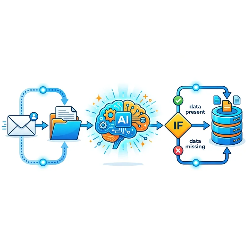 Automated Invoice Processing Architecture Diagram
