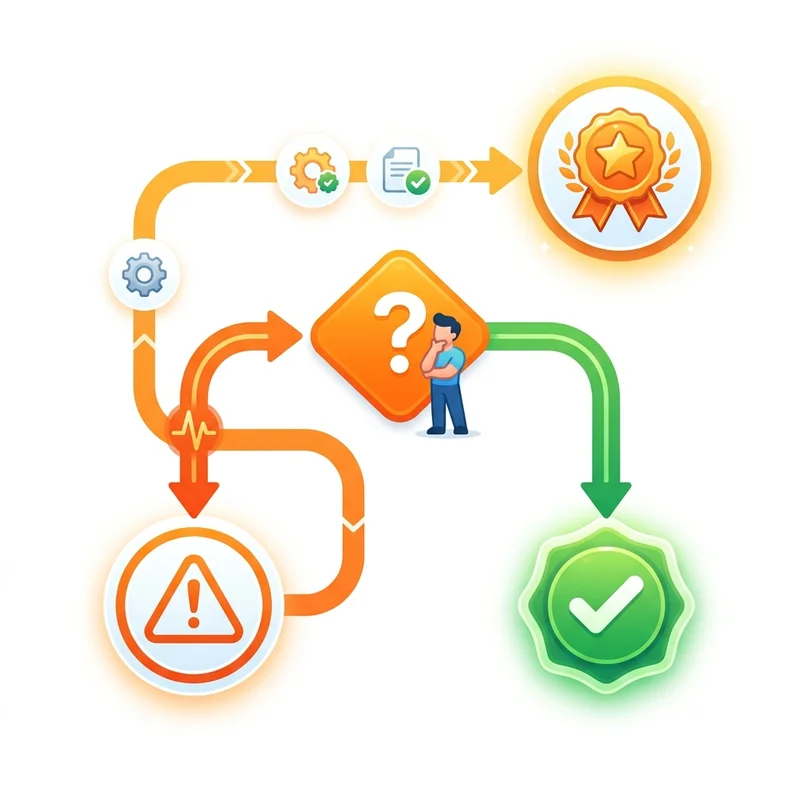 Conditional Logic and Routing Flowchart
