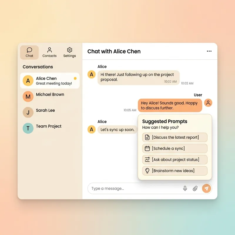 Discovery Interface Mockup