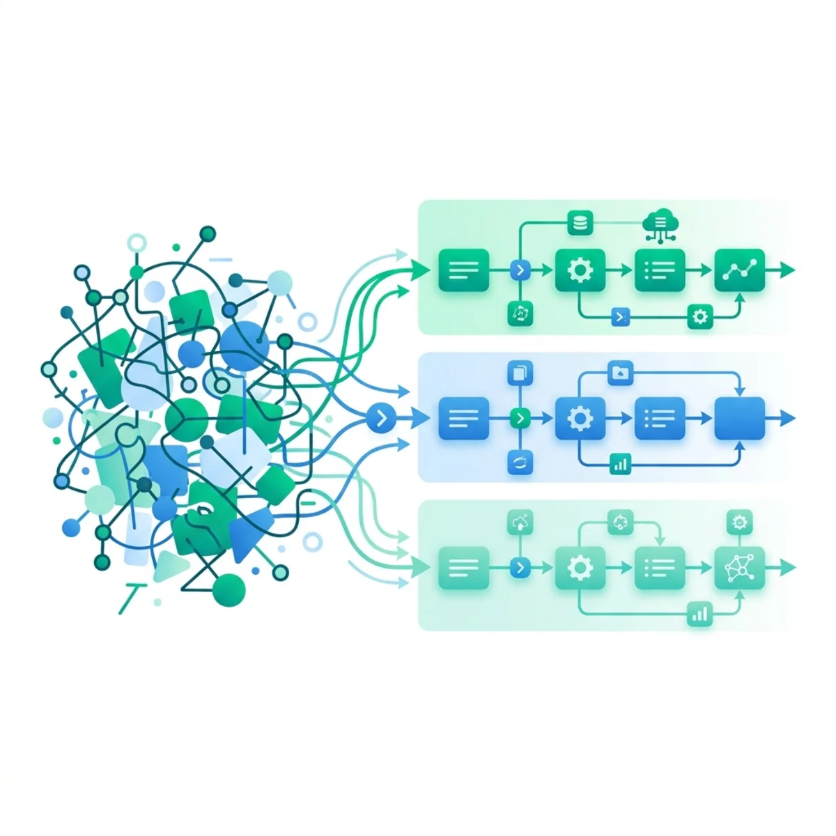 Environment routing and deployment flow from chaos to ordered staging environments