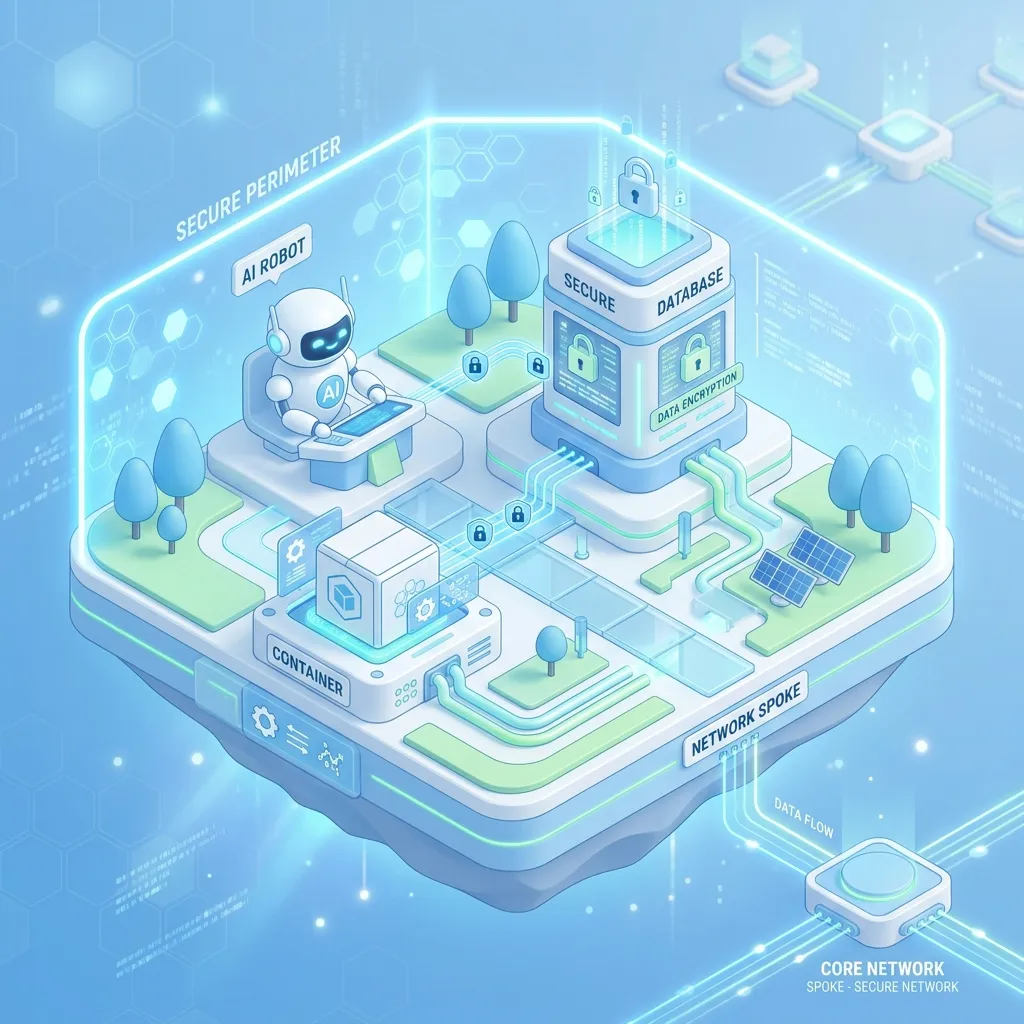 AI Landing Zone Isolation Network