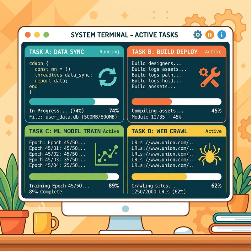 Session Multiplexing in the CLI