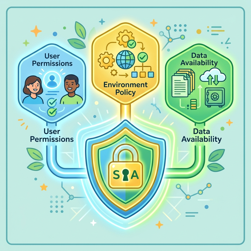 Permission Layers: User, Environment, Data