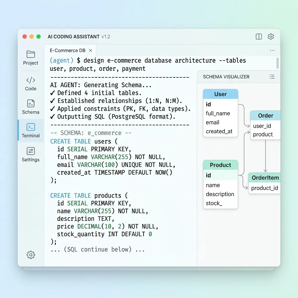 Terminal Workflow Mockup