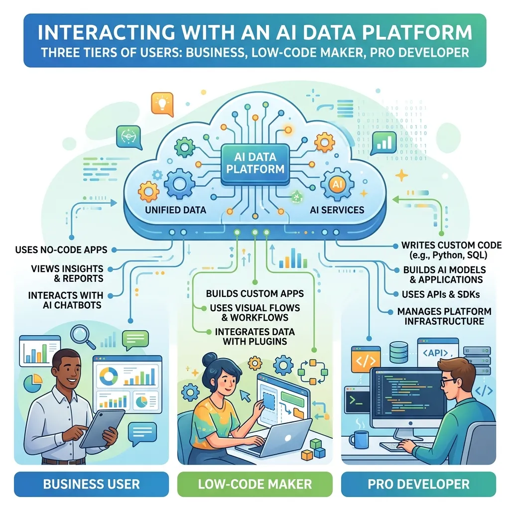 Three Tiers of Microsoft's Agent Data Platform