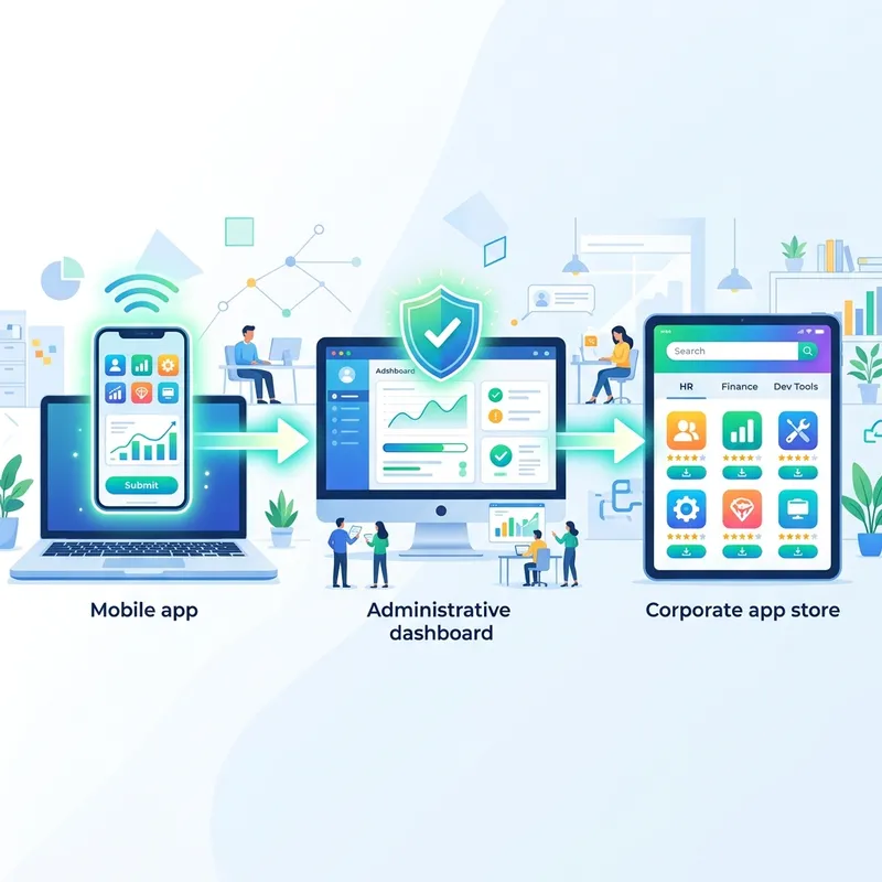 Administrator Review and Deployment Flow