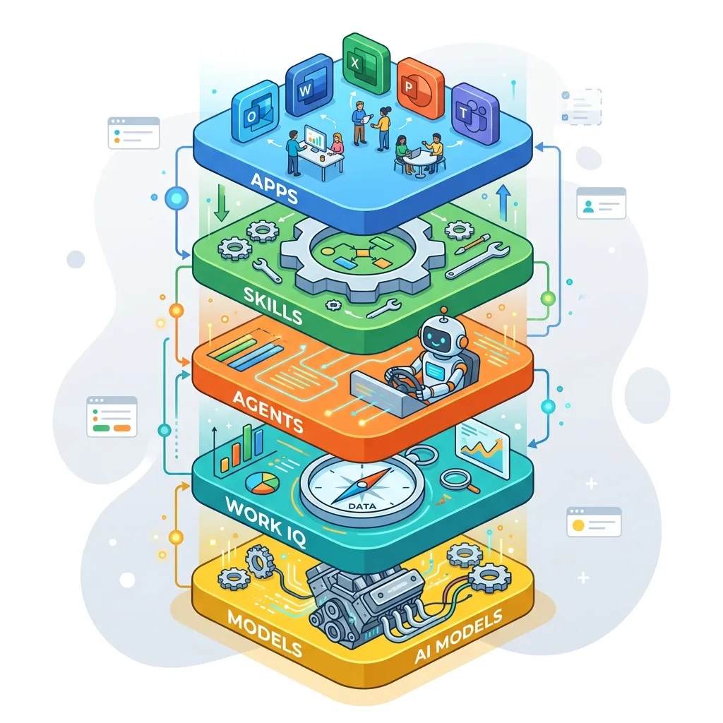 The 5 Layers of Microsoft 365 Copilot Orchestration