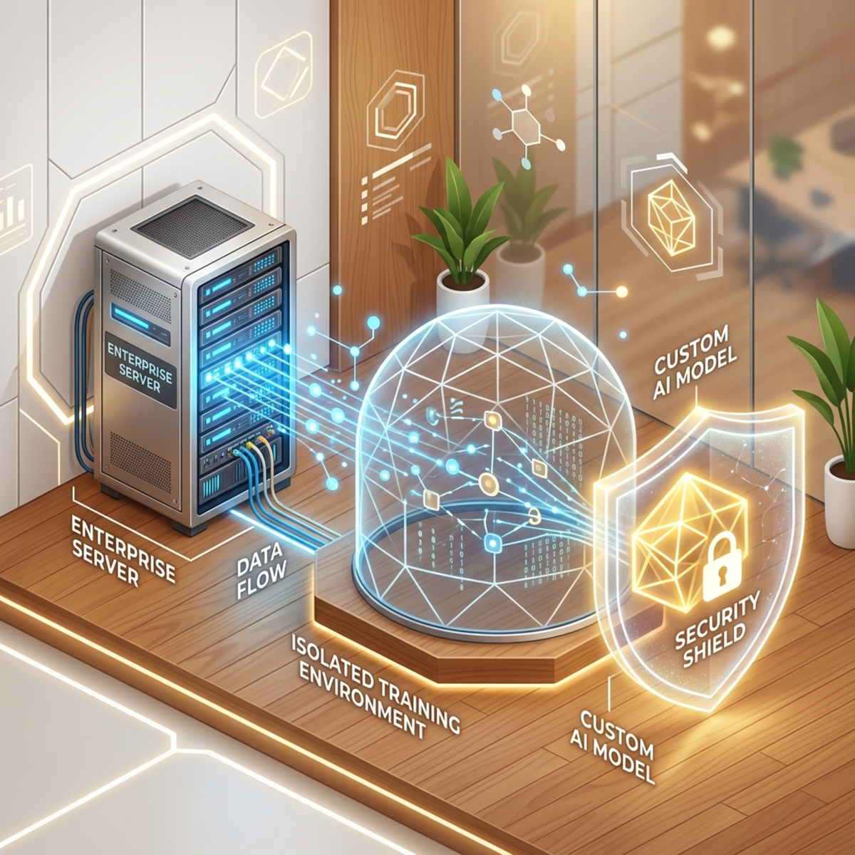 Enterprise Reinforcement Learning Environments (RLEs) and Custom Data Sovereignty