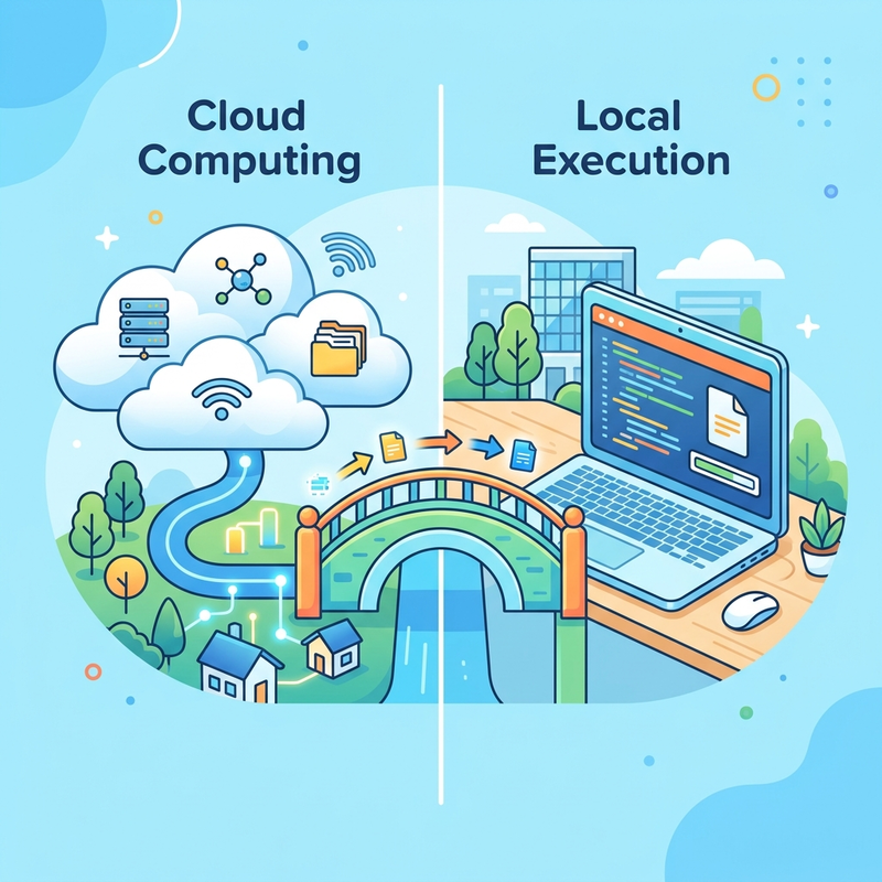 The Microsoft AI Ecosystem: Cloud Computing vs. Local Execution