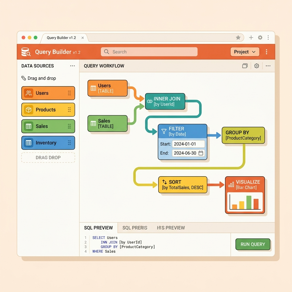 Visual query building with FetchXML Tester